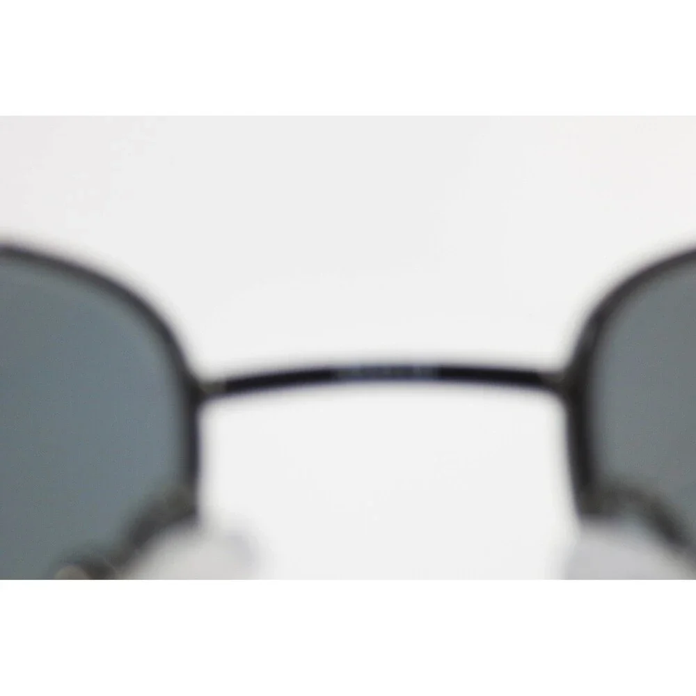 Gunmetal Rectangular Metal Sunglasses MM3007 GM 53-19-140 Gray Lens Mens Womens